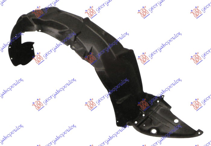 POTKRILO (HIBRID) PLASTICNO TOYOTA AURIS 2010-2012 (E15)