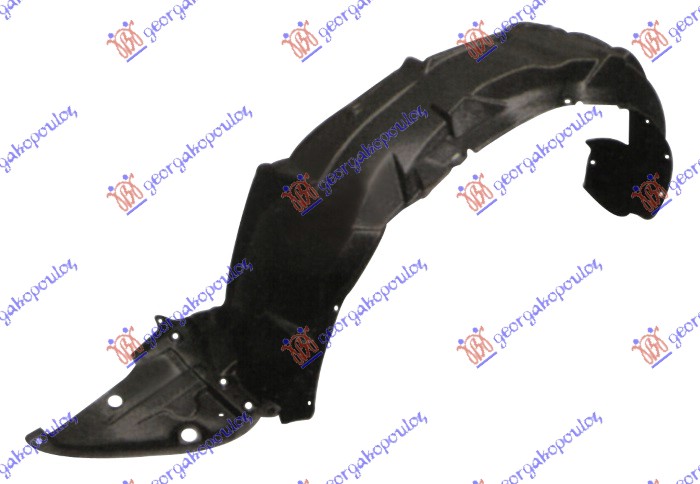 POTKRILO (HIBRID) PLASTICNO TOYOTA AURIS 2010-2012 (E15)