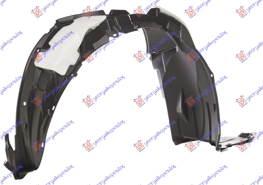 POTKRILO PLASTICNO (SA ZVUCNOM IZOLACIJOM) (A KVALITET) TOYOTA AURIS 2015-2019 (E18)