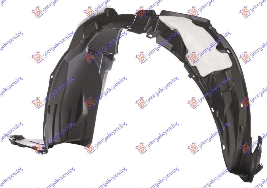 POTKRILO PLASTICNO (SA ZVUCNOM IZOLACIJOM) (A KVALITET) TOYOTA AURIS 2015-2019 (E18)