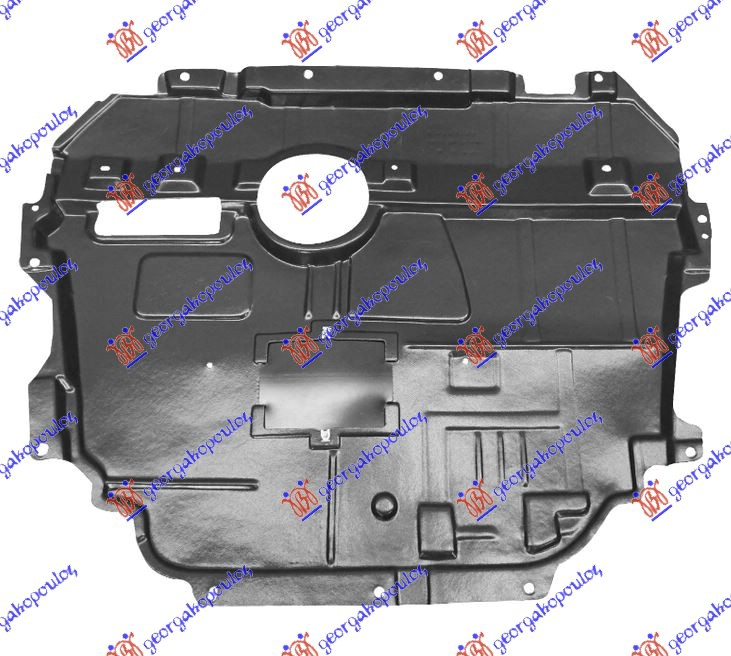 ZASTITA MOTORA PREDNJA CENTRALNA PLASTICNA (1.6 D-4D) TOYOTA AURIS 2012-2015 (E18)