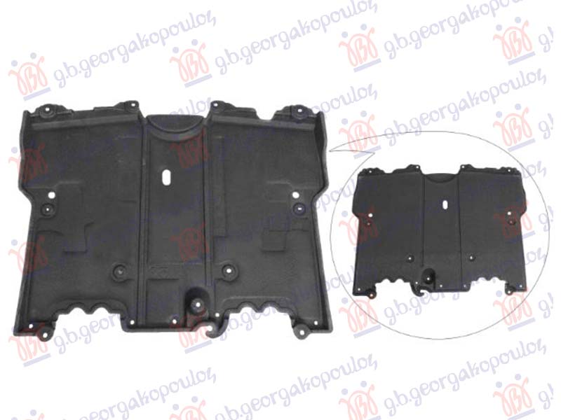 ZASTITA MOTORA CENTRALNA PLASTICNA TOYOTA bZ4X 2023- (EAM1)