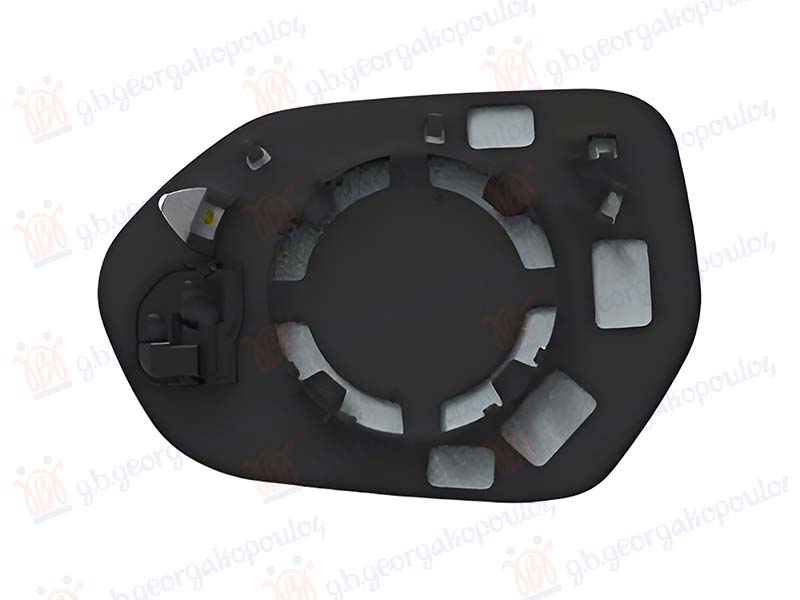 STAKLO RETROVIZORA SA GREJACEM (MRTAV UGAO) (KONVEKSNO) TOYOTA COROLLA H/B - S/W 2018-2023 (E21)