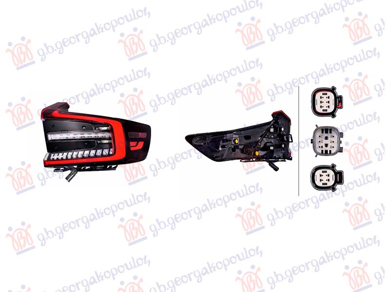 STOP LAMPA SPOLJASNJA LED (HELLA) VOLVO C40 2021- (539)