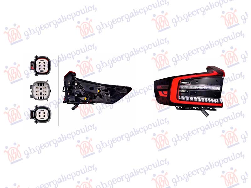 STOP LAMPA SPOLJASNJA LED (HELLA) VOLVO C40 2021- (539)