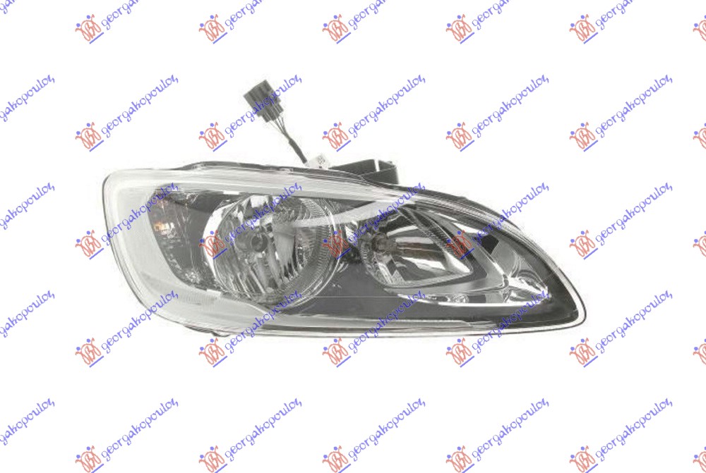 FAR ELEKTRICNI (H7/H9) SA LED DNEVNIM SVETLOM (VALEO) VOLVO S60/V60 2013-2016 (155/157/134)