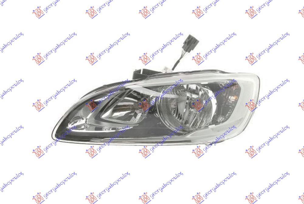 FAR ELEKTRICNI (H7/H9) SA LED DNEVNIM SVETLOM (VALEO) VOLVO S60/V60 2013-2016 (155/157/134)