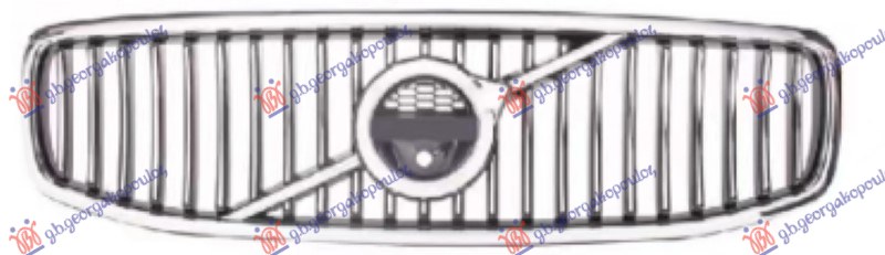 PVC MASKA KOMPLET (KAMERA) (INSCRIPTION) VOLVO XC60 2017-2022 (246)