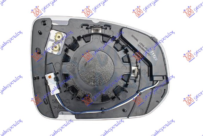 STAKLO RETROVIZORA SA GREJACEM (ASFERICNO) VOLVO V90 2021- (235/236)