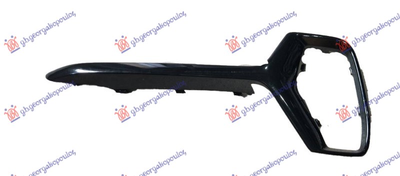 LAJSNA RESETKE PREDNJEG BRANIKA CRNA (R-DESIGN) VOLVO XC90 2014-2020 (256)