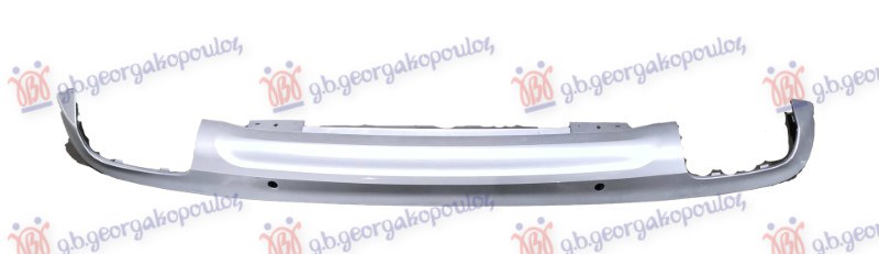 SPOJLER ZADNJEG BRANIKA SREBRNI (2 PDC SENZORI) VOLVO XC90 2020- (256)