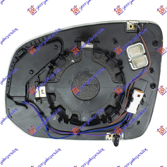 STAKLO RETROVIZORA SA GREJACEM (MRTAV UGAO) (KONVEKSNO) VOLVO XC90 2014-2020 (256)