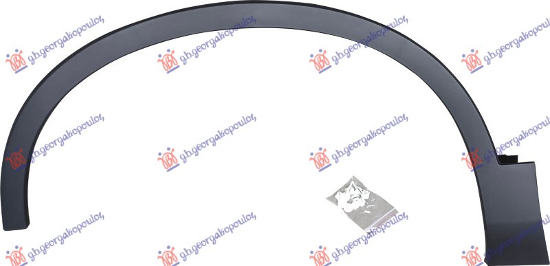 RUB PLASTICNI PREDNJEG BLATOBRANA VOLVO XC40 2017-2023 (536)