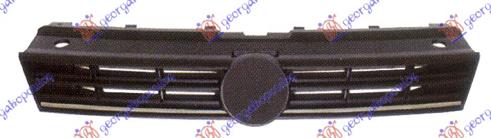 PVC MASKA (2 HROM LAJSNE) VW POLO 2014-2017 (6C1)