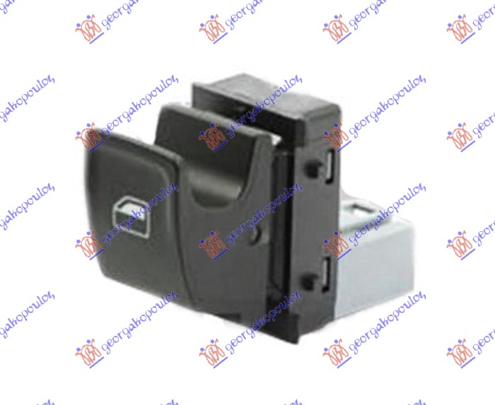 PREKIDAC U PREDNJIM/ZADNJIM VRATIMA (3 PIN) VW POLO 2014-2017 (6C1)