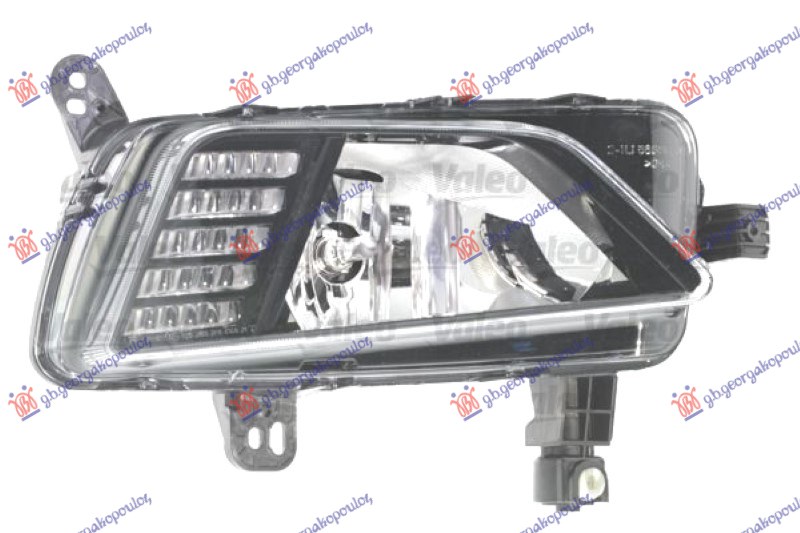 MAGLENKA SA DNEVNIM SVETLOM (VALEO) VW POLO 2017-2021 (AW1/BZ1)