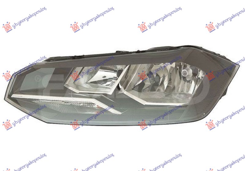 FAR ELEKTRICNI (H7/H7) (VALEO) VW POLO 2017-2021 (AW1/BZ1)