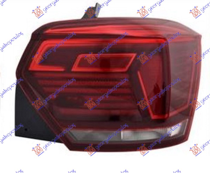 STOP LAMPA (LED) (TYC) VW POLO 2017-2021 (AW1/BZ1)