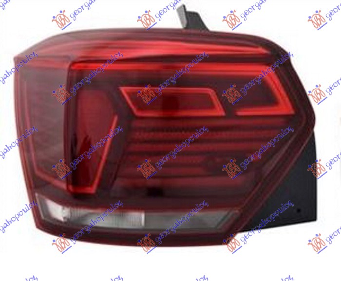 STOP LAMPA (LED) (TYC) VW POLO 2017-2021 (AW1/BZ1)