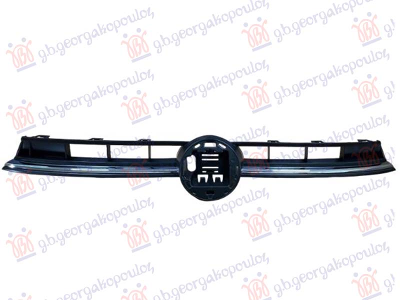 PVC MASKA CRNA SA HROM LAJSNOM (OTVORENA) VW POLO 2021- (AE)