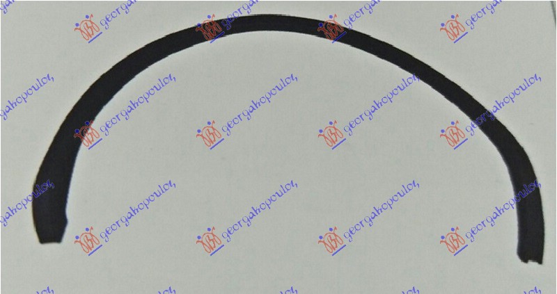 RUB PLASTICNI ZADNJEG BLATOBRANA VW TOUAREG 2010-2014 (7P5/7P6)
