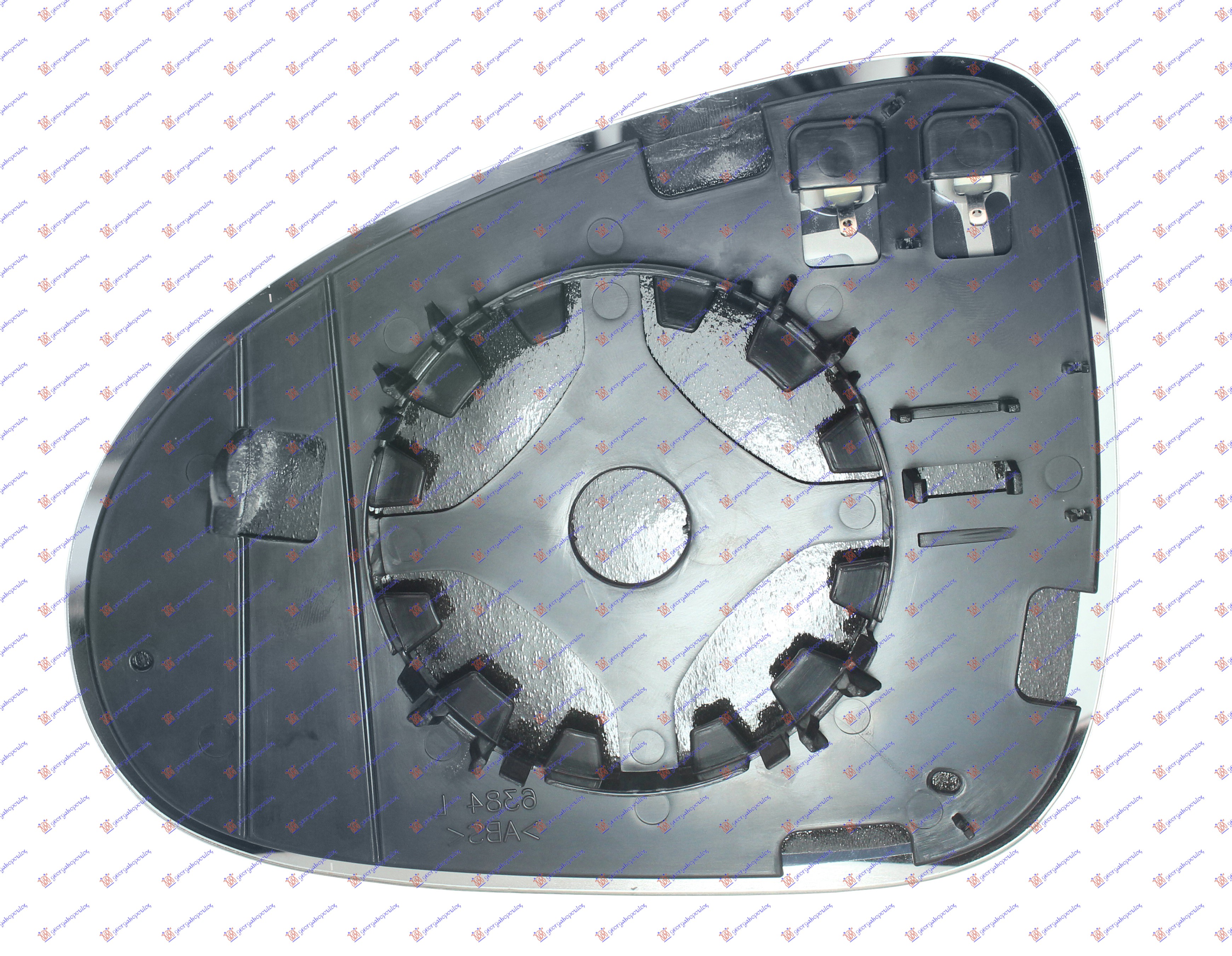 STAKLO RETROVIZORA SA GREJACEM (ASFERICNO) VW TOUAREG 2010-2014 (7P5/7P6)
