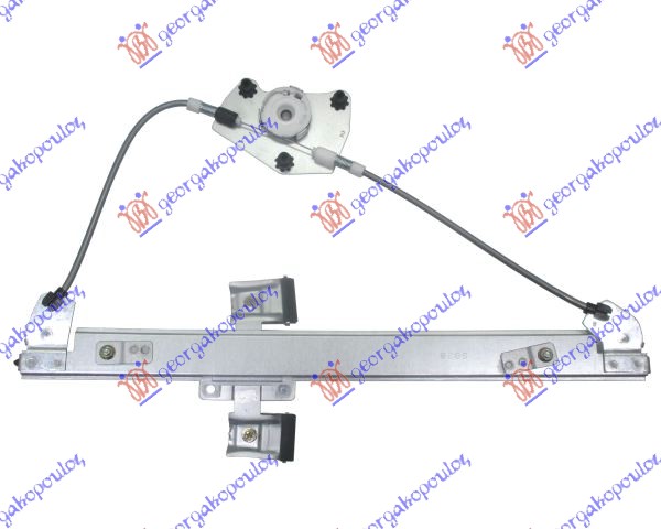 PODIZAC PROZORA ELEKTRICNI (BEZ MOTORA) 3 VRATA VW UP 2016-2019 (121/122/123/BL1/BL2/BL3)