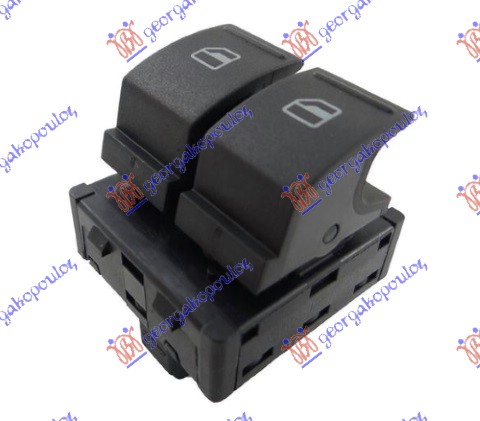 PREKIDAC U PREDNJIM VRATIMA (2 TASTERA) (8 PIN) VW UP 2016-2019 (121/122/123/BL1/BL2/BL3)
