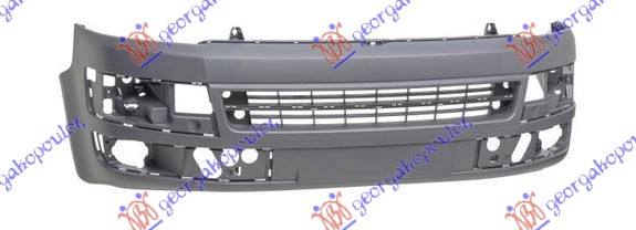 PREDNJI BRANIK SIVI (SA/BEZ PDC SENZORA) (A KVALITET) VW TRANSPORTER 2010-2015 (T5) (7HA/7HH/7EA/7EH)
