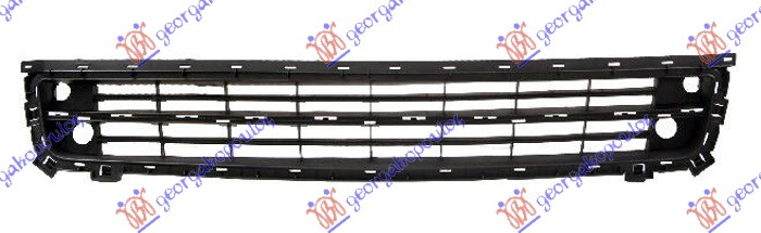CENTRALNA RESETKA (SA OTVOROM ZA HROM) VW TRANSPORTER 2010-2015 (T5) (7HA/7HH/7EA/7EH)