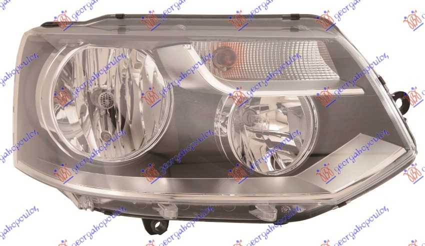 FAR (H7/H15) (DVE HROM LAJSNE) (TYC) VW TRANSPORTER 2010-2015 (T5) (7HA/7HH/7EA/7EH)