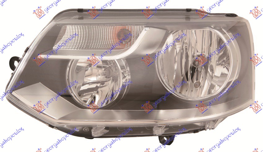FAR (H7/H15) (DVE HROM LAJSNE) (TYC) VW TRANSPORTER 2010-2015 (T5) (7HA/7HH/7EA/7EH)