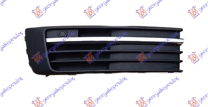 RESETKA PREDNJEG BRANIKA (HROM LAJSNA) (PDS SENZOR) (MULTIVAN) VW TRANSPORTER 2015-2019 (T6) (SGA/SGH/SHA/SHH)