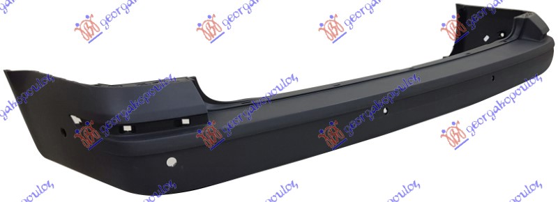 ZADNJI BRANIK MAT-CRNI (6 PDC SENZORI) (DUPLA VRATA) VW TRANSPORTER/MULTIVAN (T6.1) 2019-2022