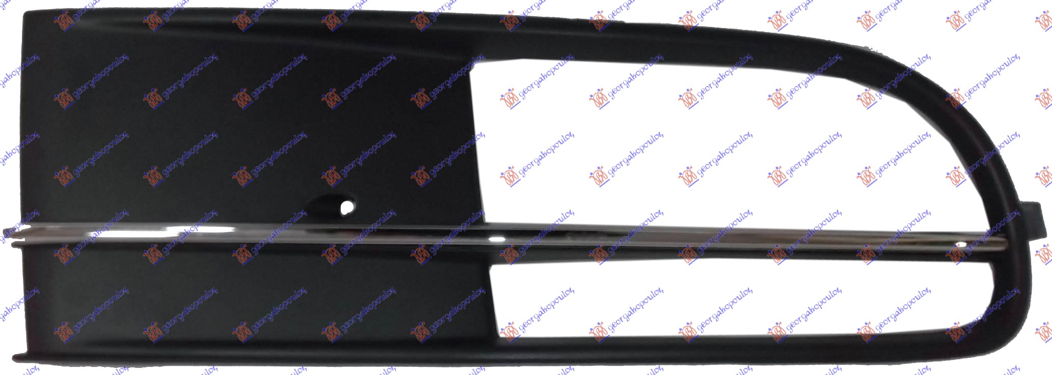 RESETKA PREDNJEG BRANIKA (SA MAGLENKOM) (HROM LAJSNA) VW NEW BEETLE 2011-2016 (5C1/5C2)