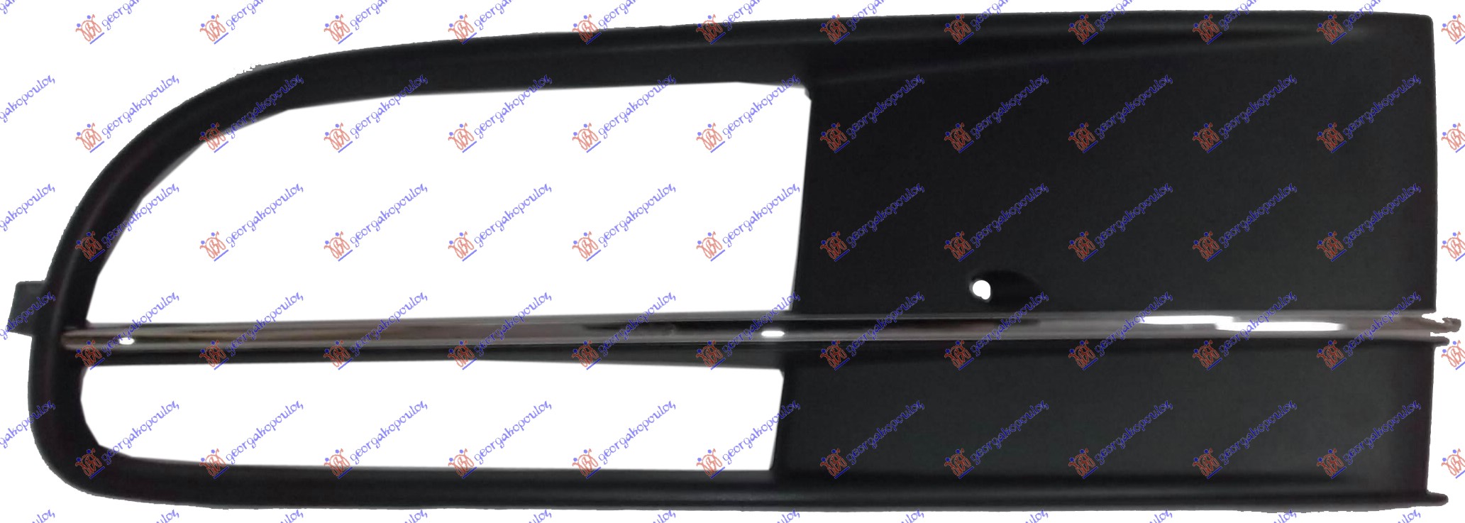 RESETKA PREDNJEG BRANIKA (SA MAGLENKOM) (HROM LAJSNA) VW NEW BEETLE 2011-2016 (5C1/5C2)
