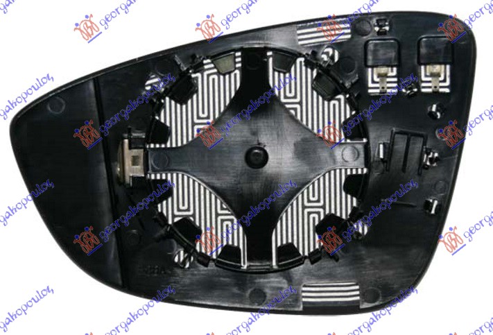 STAKLO RETROVIZORA SA GREJACEM (KONVEKSNO) VW NEW BEETLE 2011-2016 (5C1/5C2)
