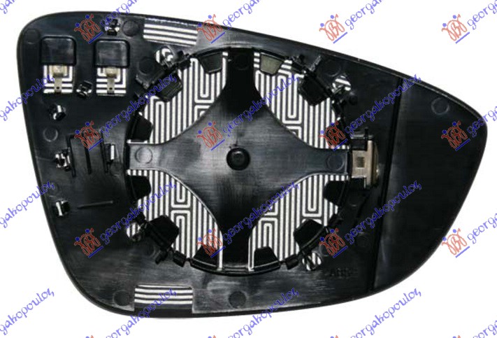 STAKLO RETROVIZORA SA GREJACEM (ASFERICNO) VW NEW BEETLE 2011-2016 (5C1/5C2)