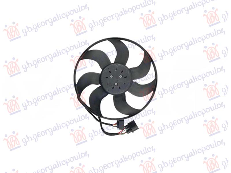 VENTILATOR BENZIN/DIZEL (MOTOR+ELISA) (360mm) SEAT ALHAMBRA 2010- (710/711)