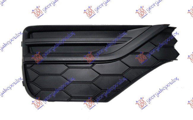 RESETKA PREDNJEG BRANIKA (BEZ MAGLENKE) VW AMAROK P/U 2016-2022 (S6/S7)