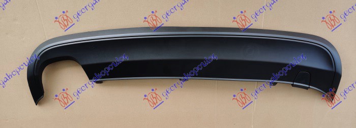 SPOJLER ZADNJEG BRANIKA (1 OTVOR ZA 2 CEVI AUSPUHA) VW JETTA 2010-2014 (162/163/AV3/AV2)
