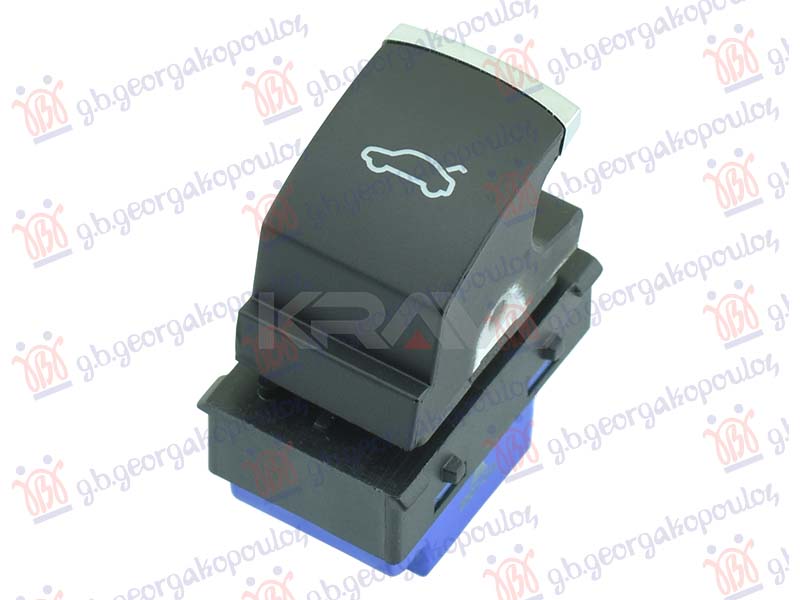 PREKIDAC ZA OTVARANJE GEPEK VRATA CRNI/HROM VW EOS 2011-2015 (2 PIN) (1F7/1F8)