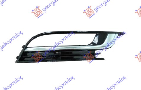 RESETKA PREDNJEG BRANIKA (HROM LAJSNA) VW PASSAT CC 2012-2017 (358)