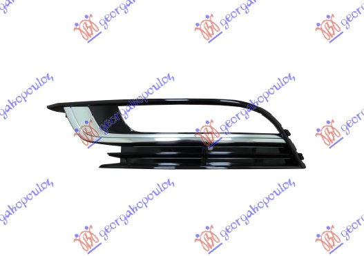 RESETKA PREDNJEG BRANIKA (HROM LAJSNA) VW PASSAT CC 2012-2017 (358)