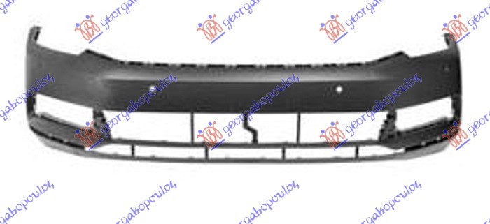 PREDNJI BRANIK PM (4 PDC SENZORA) (SA/BEZ 2 PDC SENZORA) (SA/BEZ PRSKALICA) (TRENDLINE - COMFORTLINE) (A KVALITET) VW PASSAT 2015-2019 (3G2/CB2/3G5/CB5)