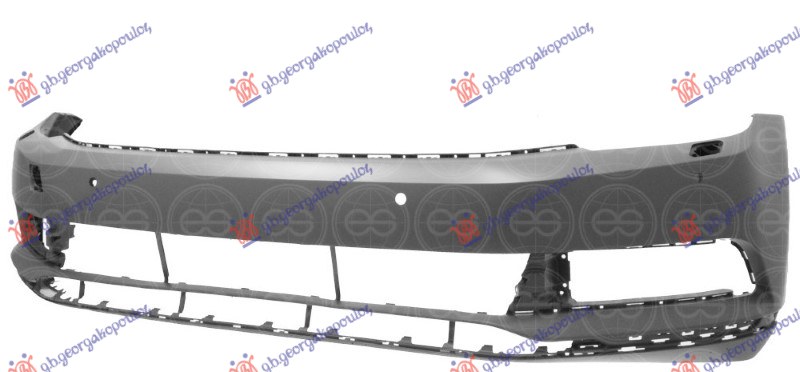 PREDNJI BRANIK PM (HIGHLINE) (4 PDC SENZORI) (PRSKALICE) (A KVALITET) VW PASSAT 2015-2019 (3G2/CB2/3G5/CB5)