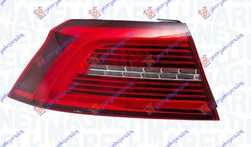 STOP LAMPA SPOLJASNJA (SEDAN) LED (MIGAVAC U SREDINI) (MARELLI) VW PASSAT 2015-2019 (3G2/CB2/3G5/CB5)