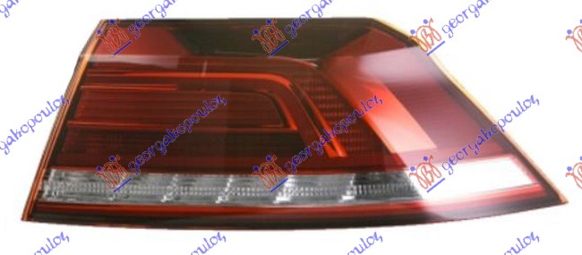 STOP LAMPA SPOLJASNJA LED (SEDAN) (HELLA) VW PASSAT 2015-2019 (3G2/CB2/3G5/CB5)