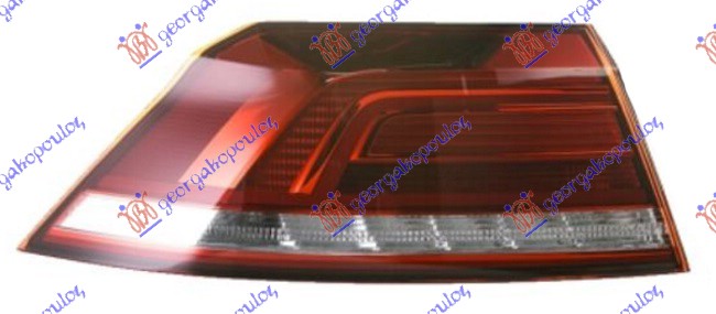 STOP LAMPA SPOLJASNJA LED (SEDAN) (HELLA) VW PASSAT 2015-2019 (3G2/CB2/3G5/CB5)