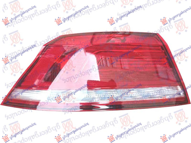 STOP LAMPA SPOLJASNJA LED (SEDAN) (MIGAVAC DOLE) VW PASSAT 2015-2019 (3G2/CB2/3G5/CB5)